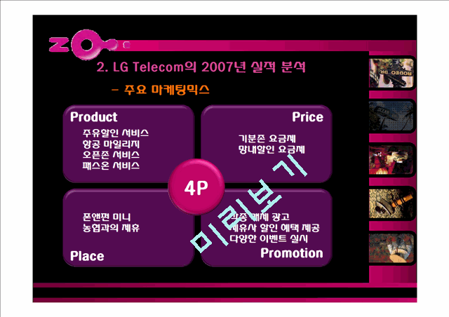 LG Telecom 마케팅 전략,마케팅,브랜드,브랜드마케팅,기업,서비스마케팅,글로벌,경영,시장,사례,swot,stp,4p   (6 )